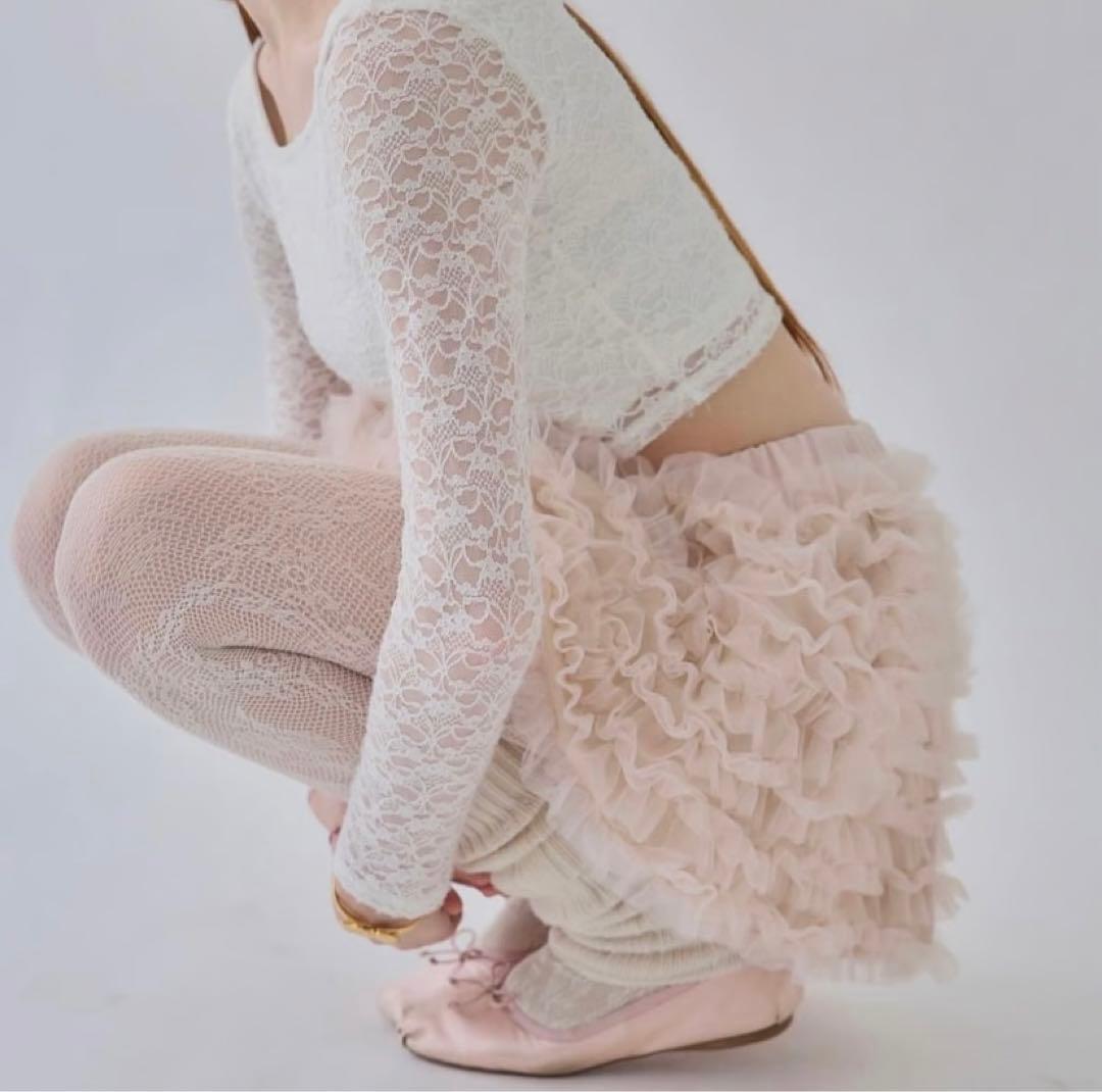 ”Ballerina” volume tulle balloon skirt