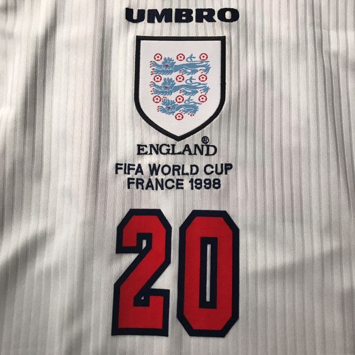 イングランド代表（H）98フランスワールドカップ仕様 オーウェン