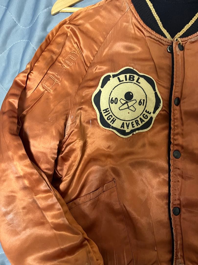 50s スタジャン リバーシブル ボーリング オンブック マイフリーダム