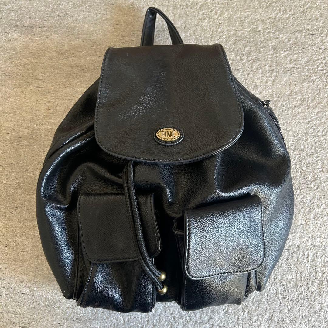 【美品】Tostalgic Clothing Leather back