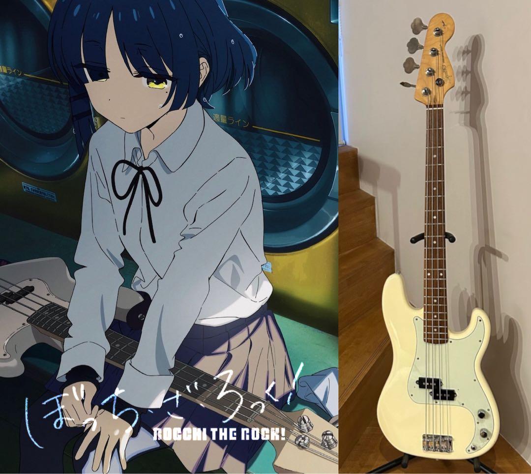 ぼっち・ざ・ろっく山田リョウモデル Squier プレシジョンベース
