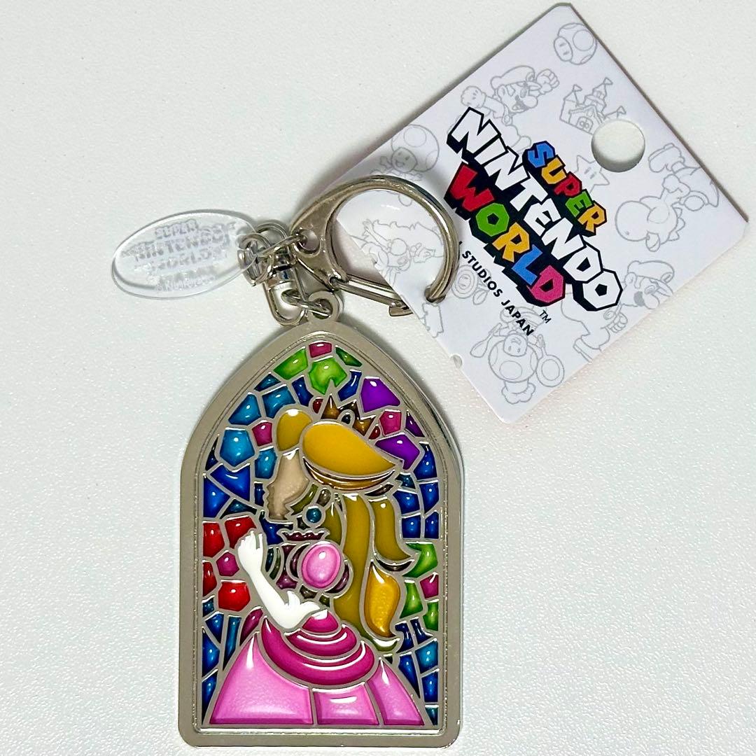 USJ スーパーニンテンドーワールド ピーチ姫 ステンドグラス