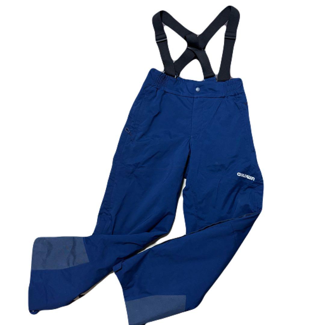 美品】arg 150 スノボウェア GOLDWIN 上下セット 女の子 ネイビー