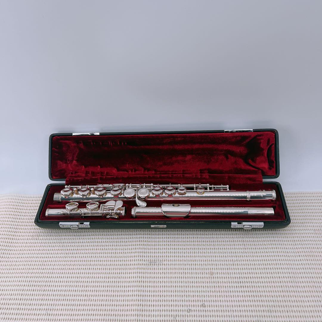 【新品級】ヤマハ　YFL-311 フルート　銀メッキ　頭部管銀　Eメカ