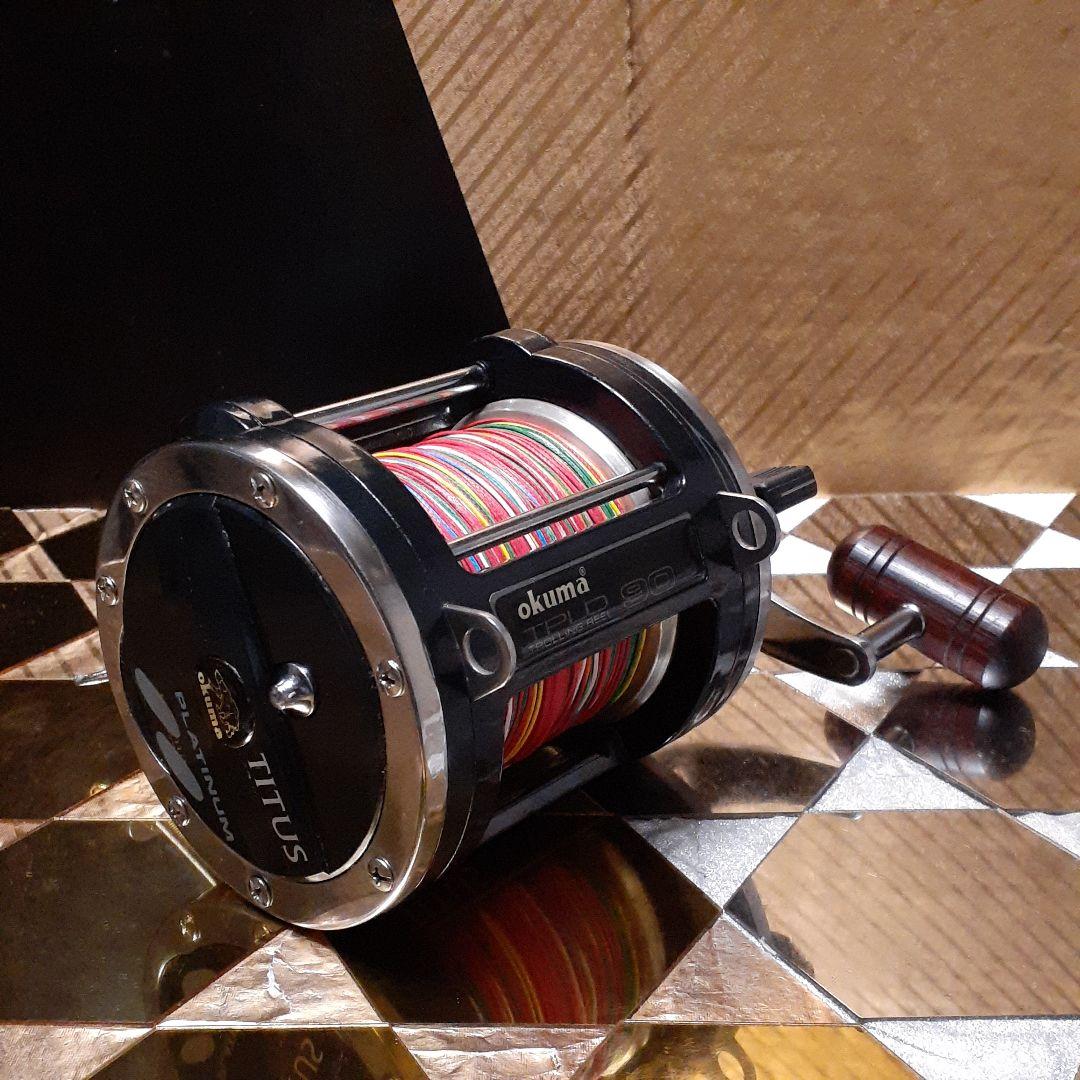 OKUMA TITUS TPLD 90 レバードラグ トローリング 船用 美品 - メルカリ