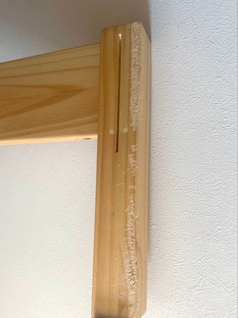 廃盤品・直接引取可】23年製 無印良品 木製ベッド オーク材突板