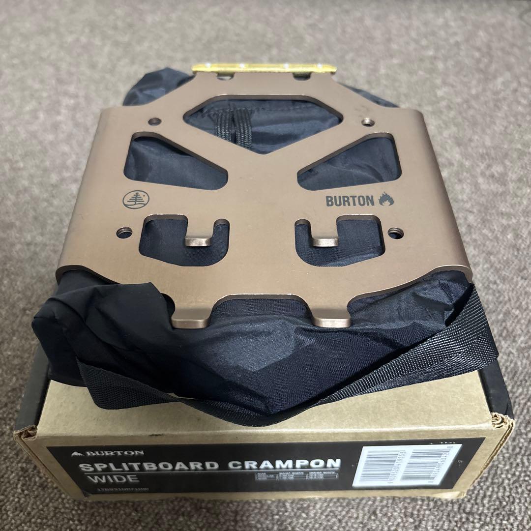 スノーボード BURTON SPLITBOARD CRAMPON WIDE