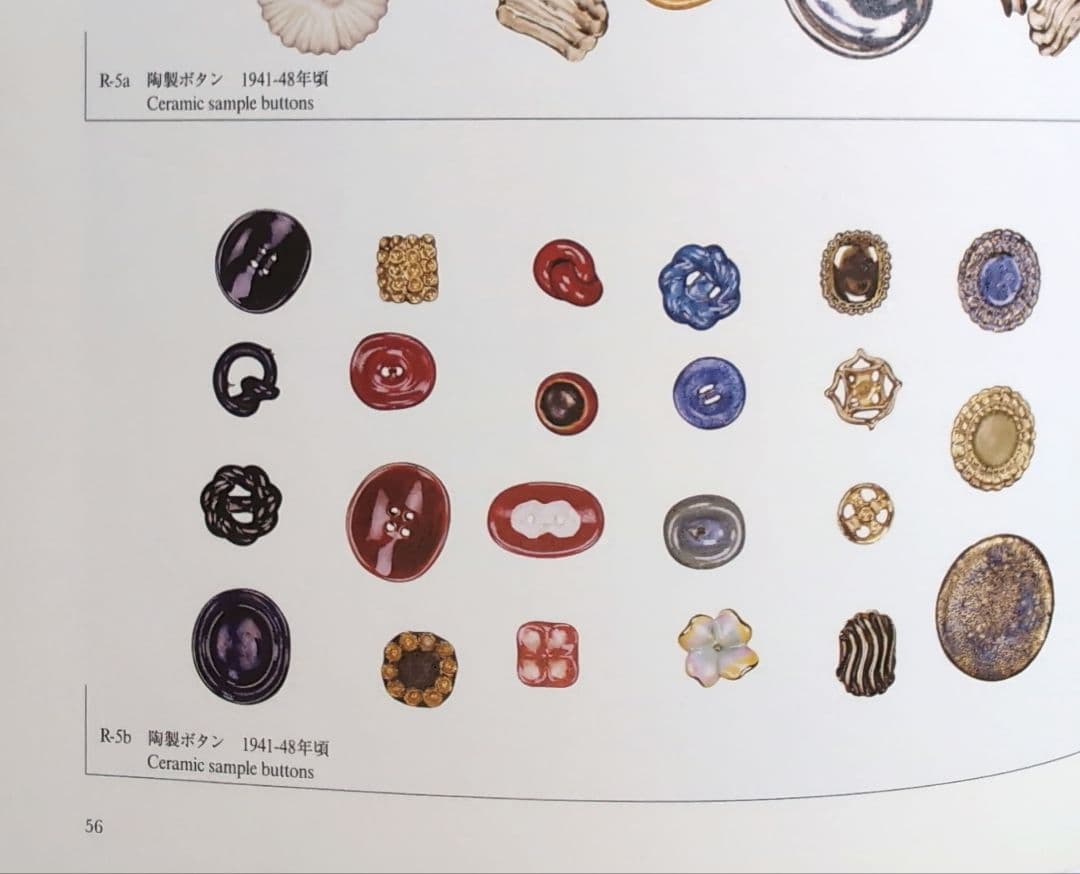 エ*イ様 No.0322　ルーシー·リー　陶器ボタンC