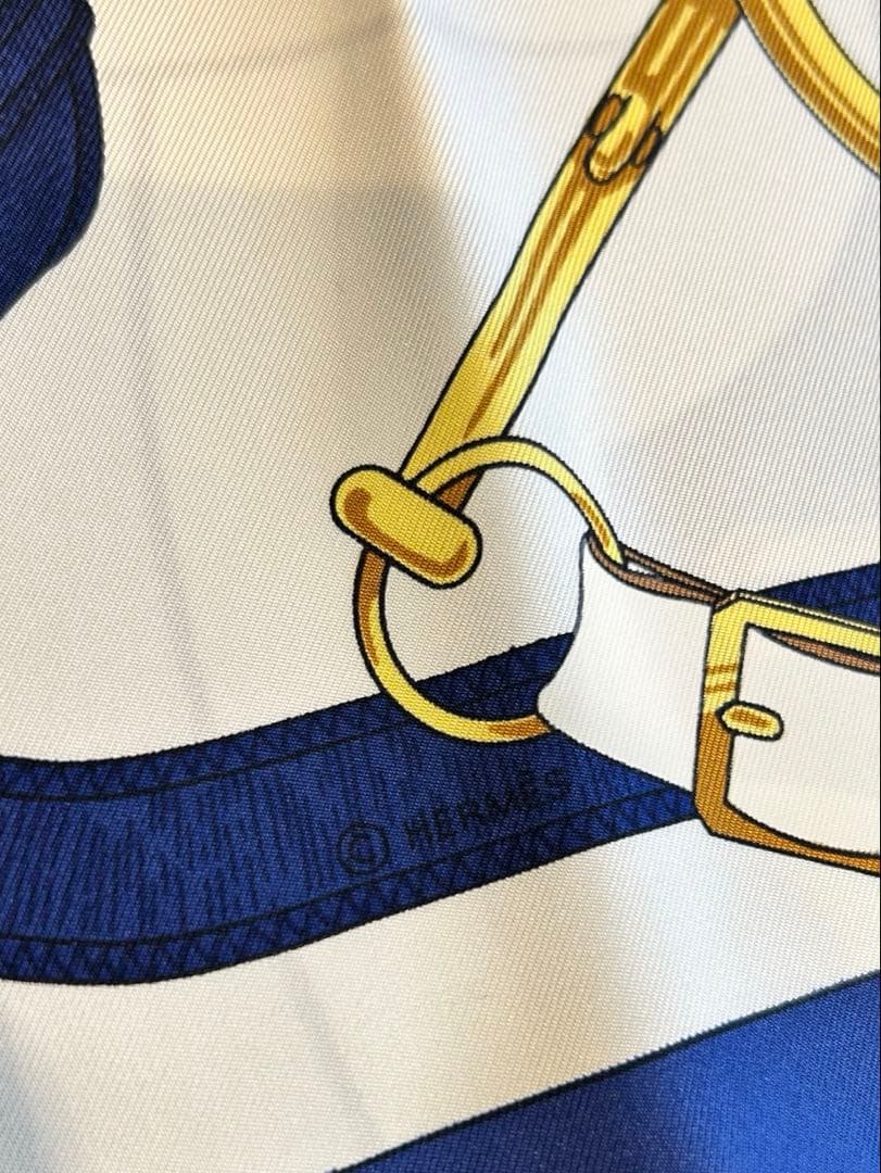 HERMES エルメス スカーフ エルメス　カレ90エプロン・ドール