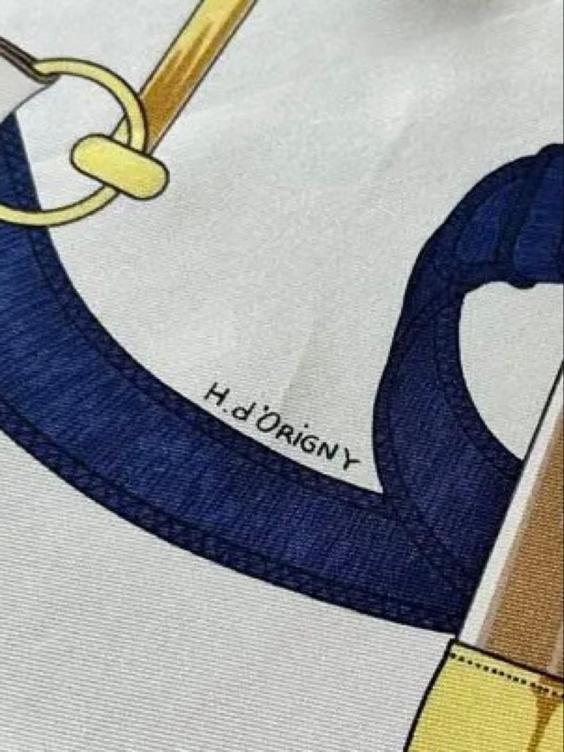 HERMES エルメス スカーフ エルメス　カレ90エプロン・ドール