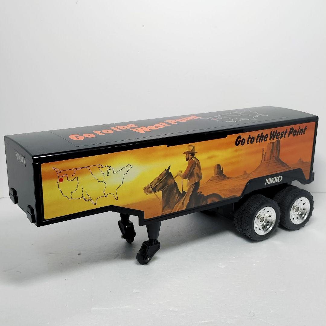 ニッコー 18輪トレーラー 1/25 電動ラジオコントロールカー エンジン音搭載