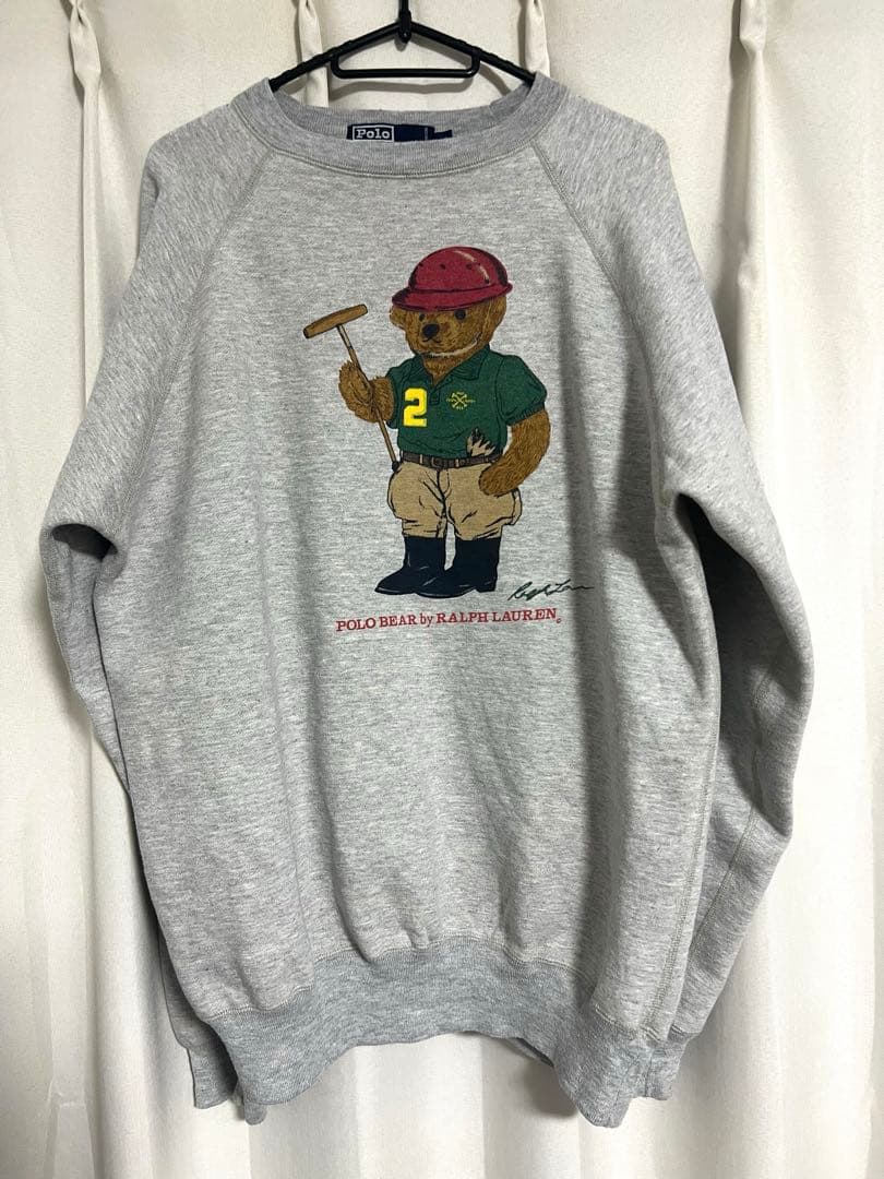 【超希少】タグ付PORO by RALPHLAUREN スウェット　ポロベア