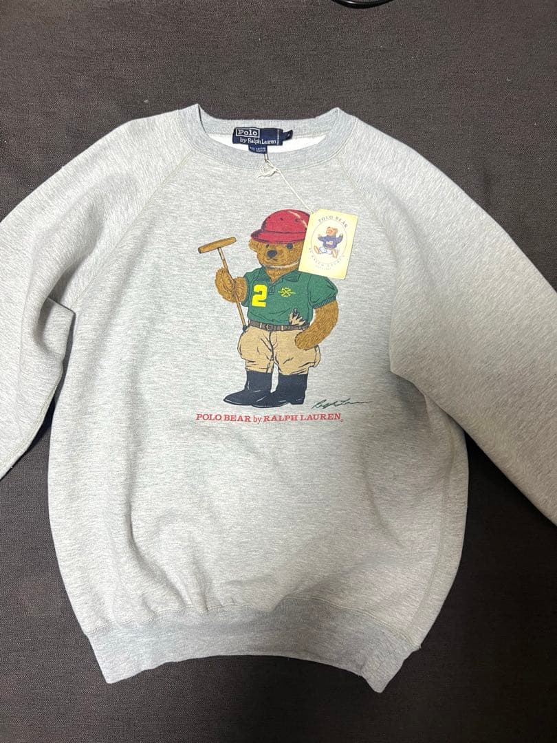 【超希少】タグ付PORO by RALPHLAUREN スウェット　ポロベア
