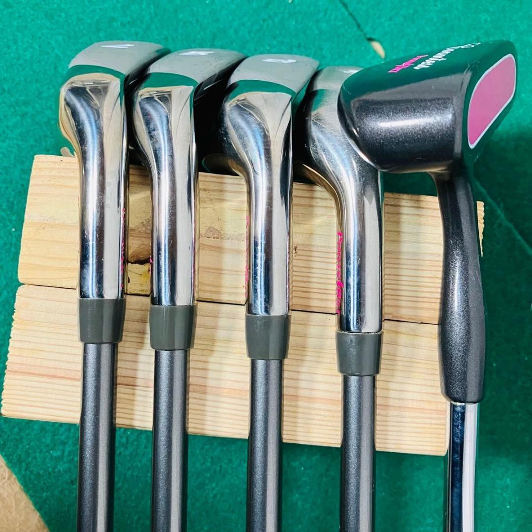 【美品】POWER BILT COUNTESS クラブ8本セット L 右