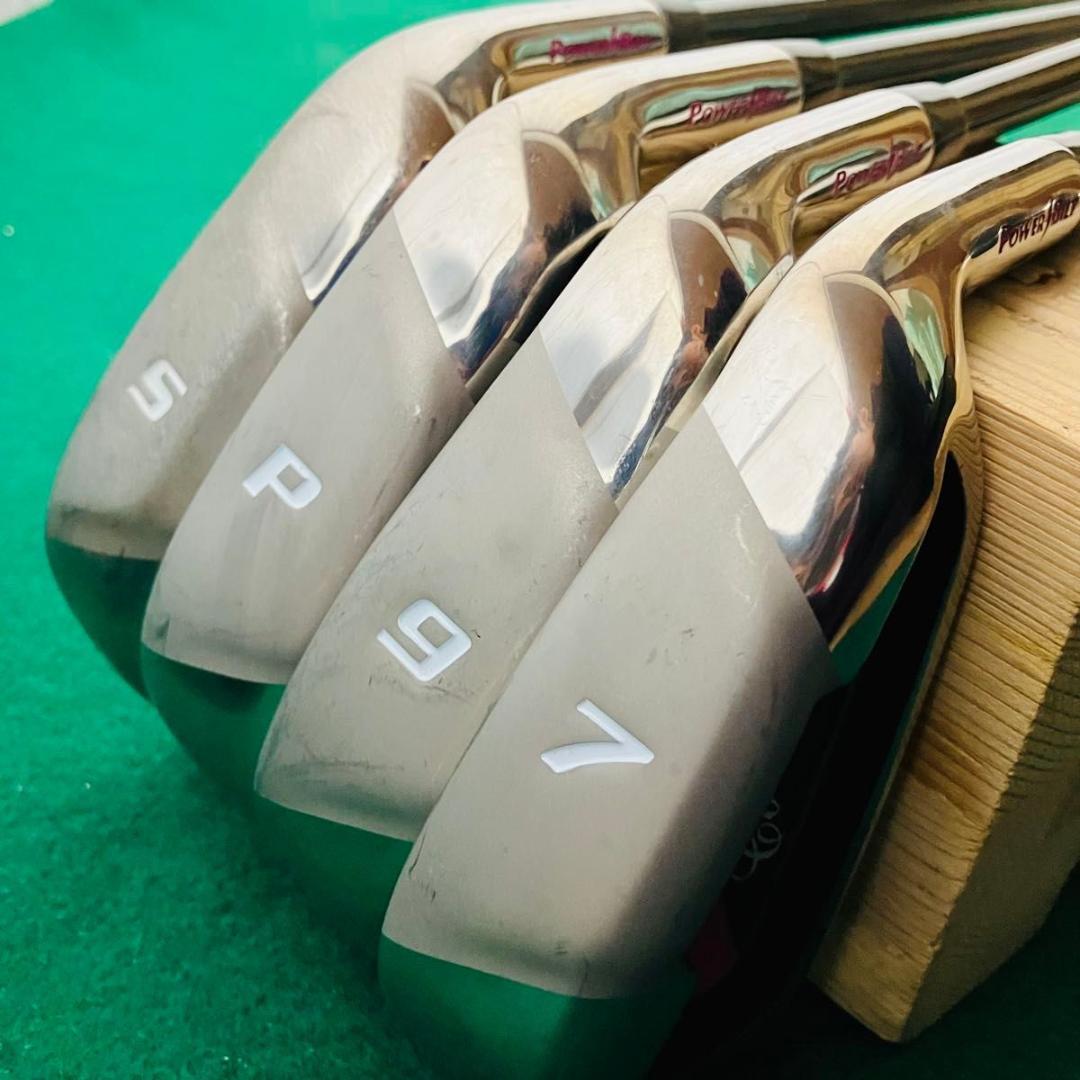 【美品】POWER BILT COUNTESS クラブ8本セット L 右