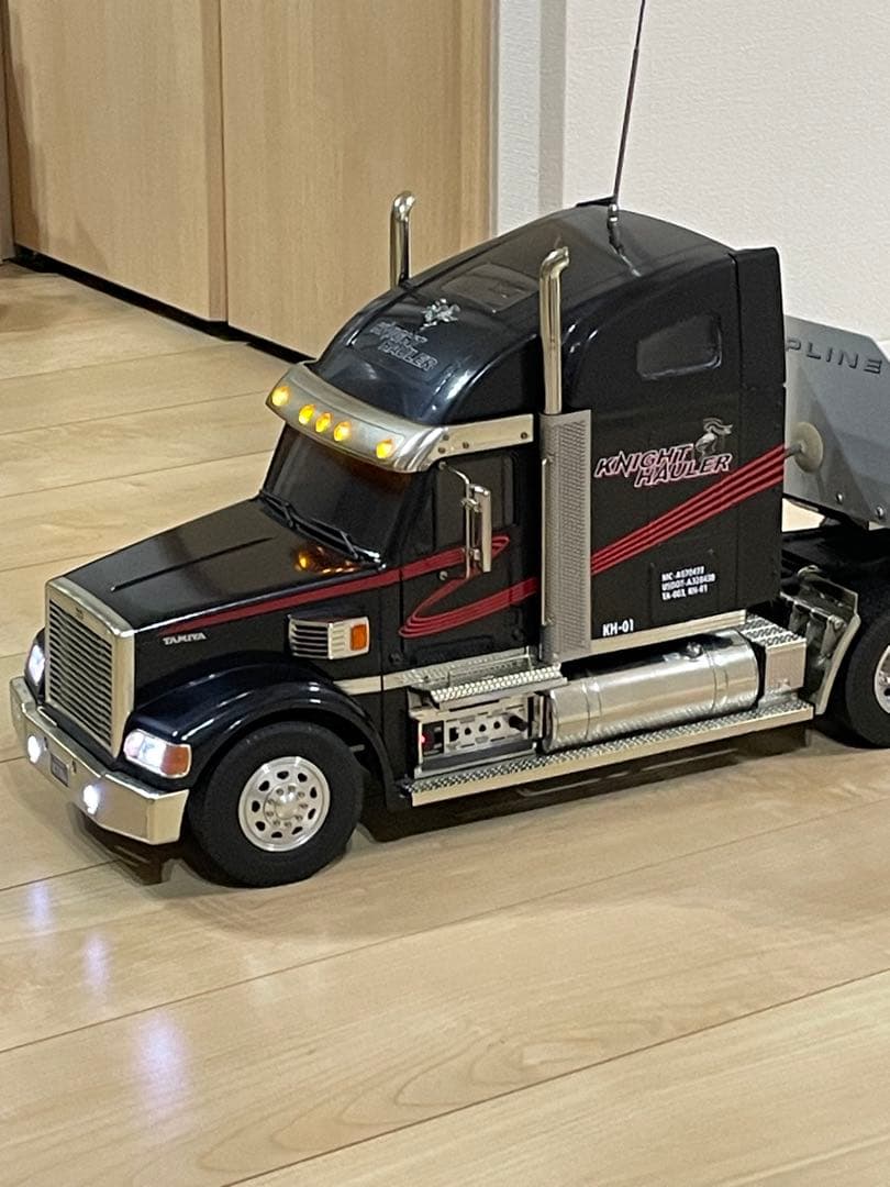 タミヤ　1/14 ナイトハウラー　フルオペレーション フラットベッドセット