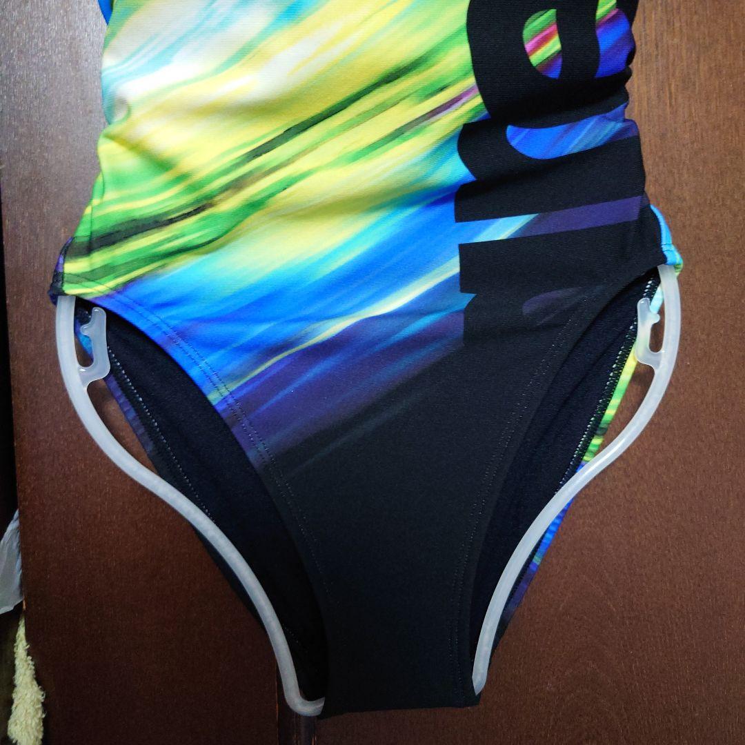 【新品未使用】arena SAR-4111W レディース 水着 Lサイズ ブルー