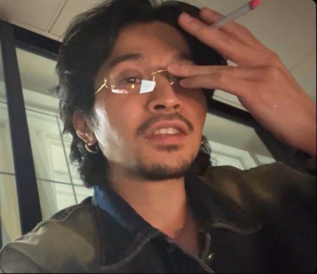 常田大希　着用　デニムジャケット　ブルー　ジャケット