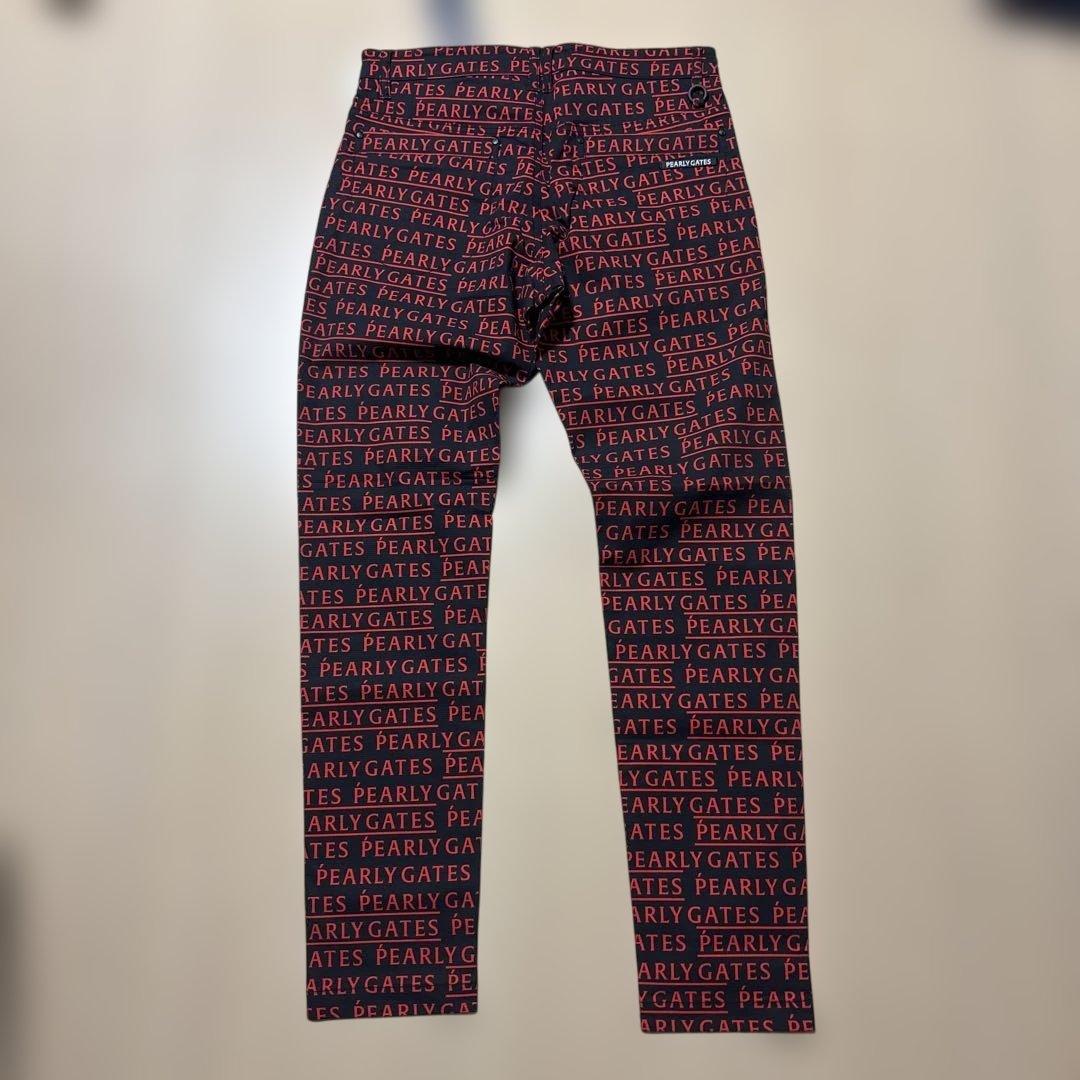 ★新品★PEARLY GATES パーリーゲイツ ロゴプリントパンツ 4