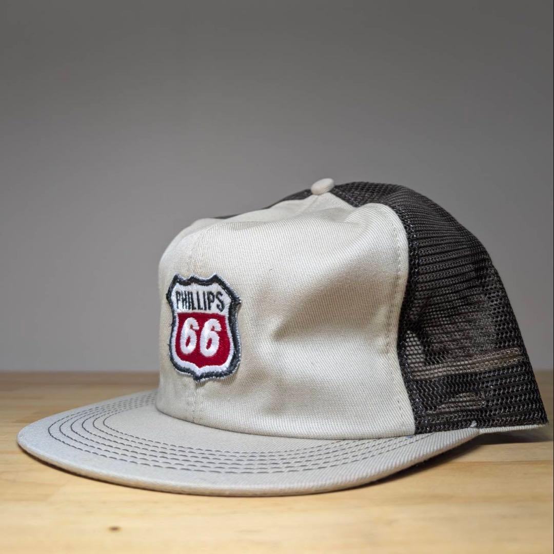 USA製70s PHILLIPS 66 キャップ 企業ロゴ