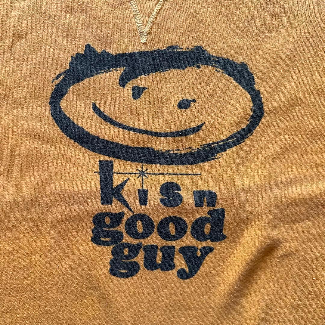 60s kisn good guy スウェット 前V マスタード - メルカリ