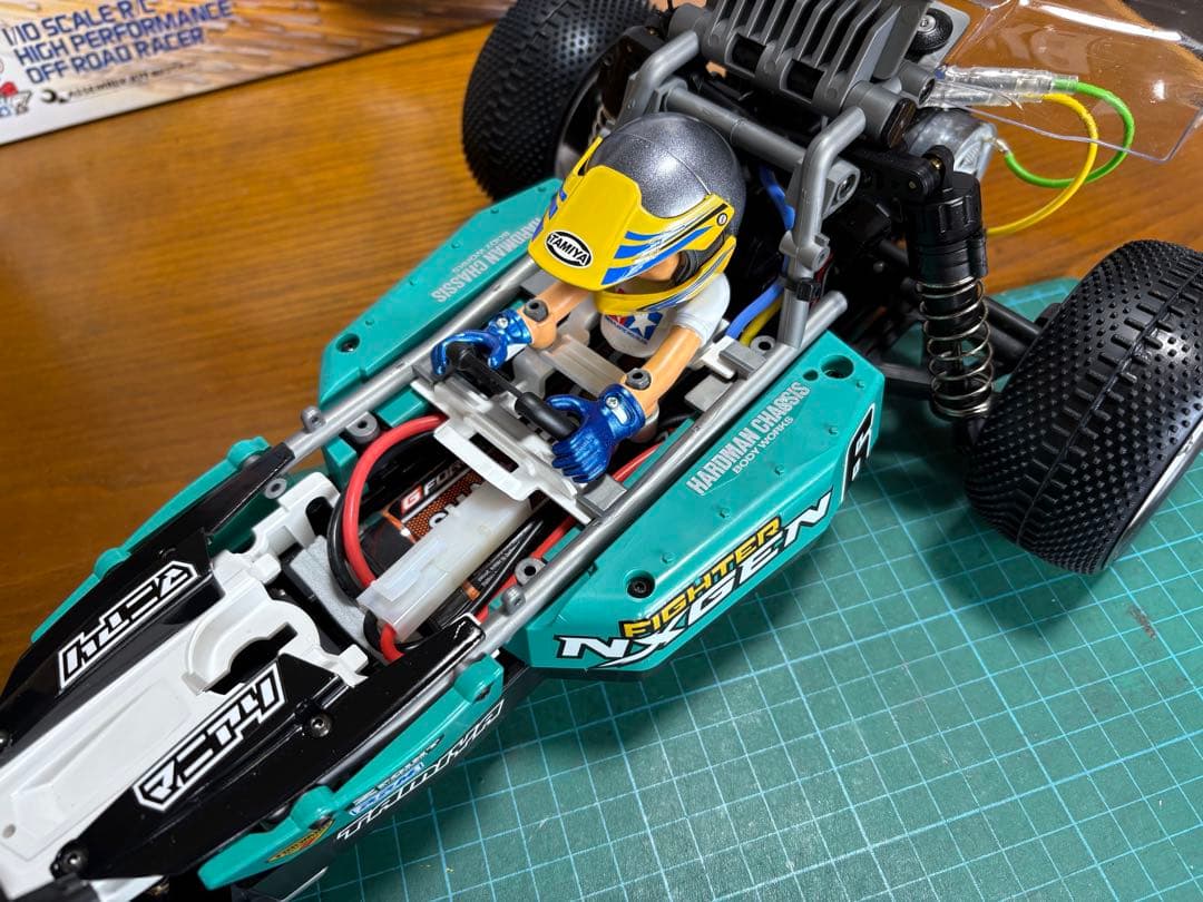 美品] タミヤ 1/10 RC 2WDバギー ファイター ネクスジェン 完成品