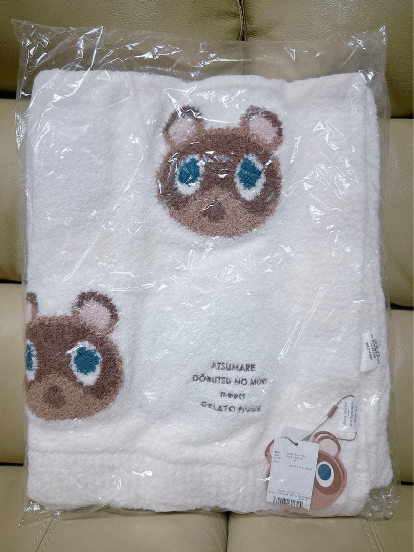 ジェラートピケ たぬきち どうぶつの森 ジェラピケ ブランケット 新品