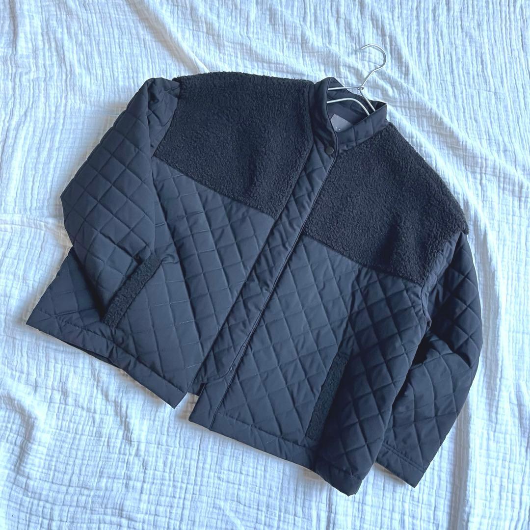 値下げella selectshop キルティングコートケープ完売品