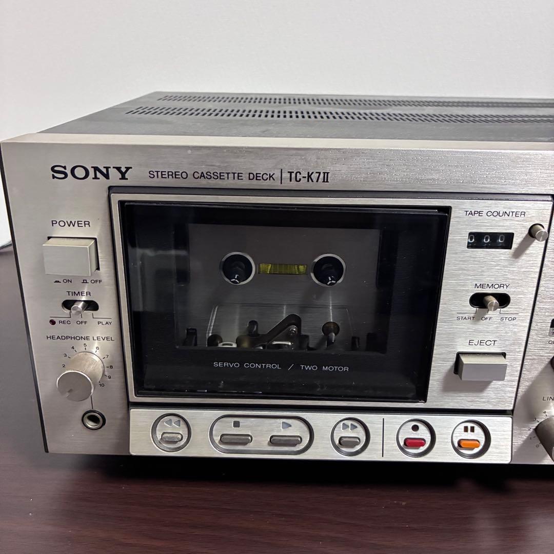 SONY ソニー ステレオカセットデッキ TC-K7II