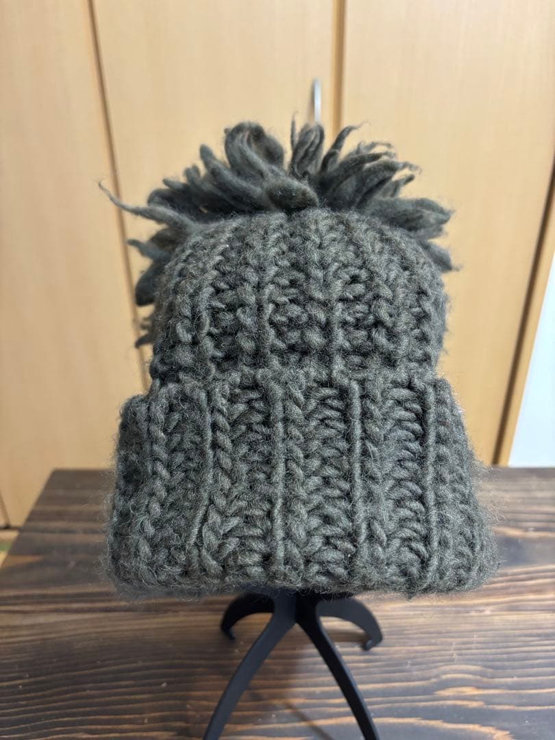 CA4LA MAXI BOMBマキシボム ビッグボンボンニット帽 赤西仁