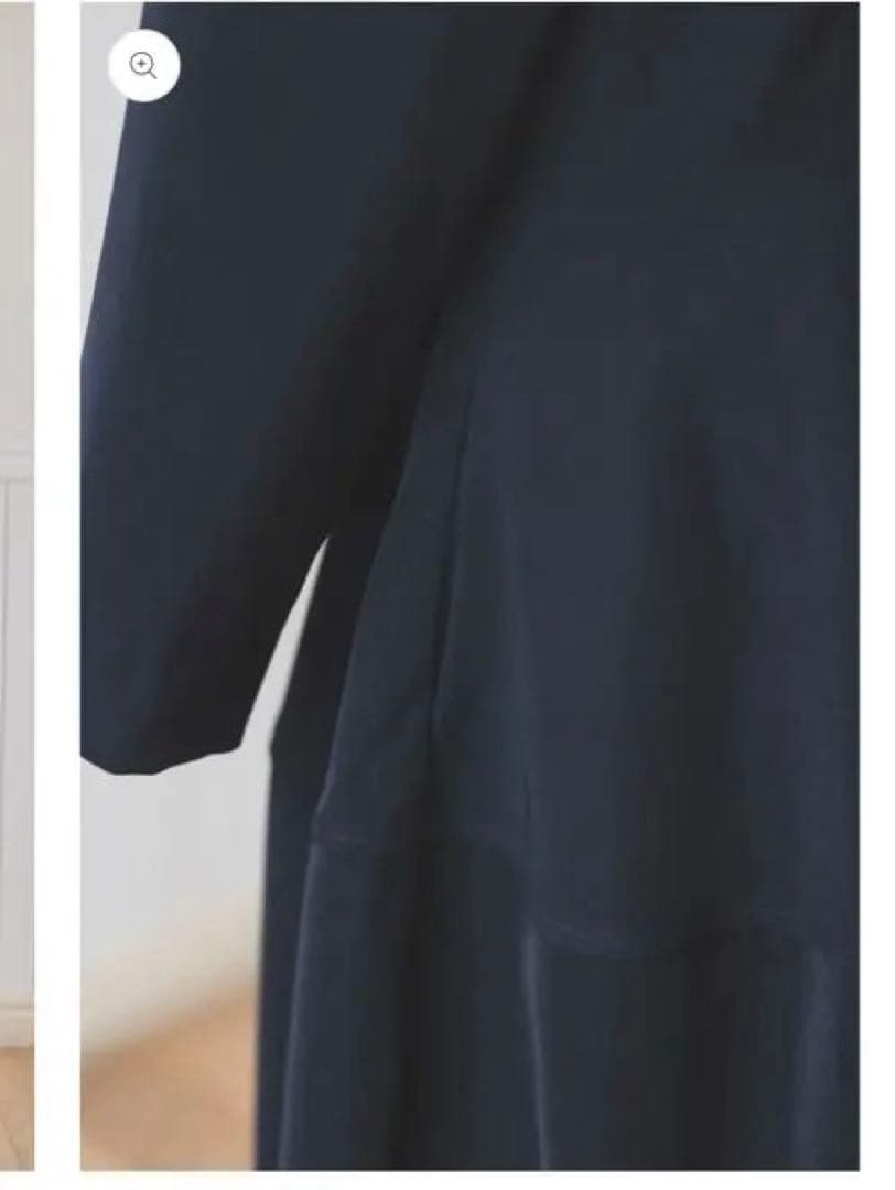 タグ付き新品未使用】 bitnabi コクーンワンピース⭐︎ネイビー⭐︎前