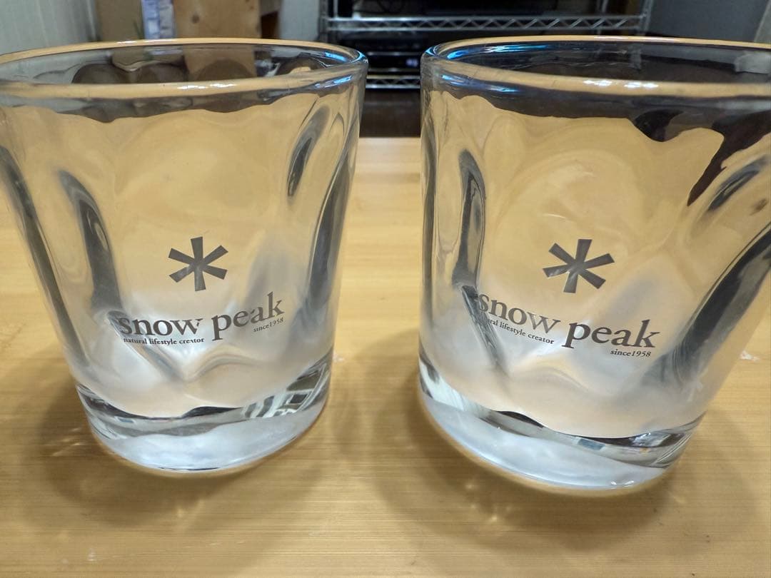 廃番 スノーピーク ROCK ICE PAIR ロックアイスペア ロックラス2個