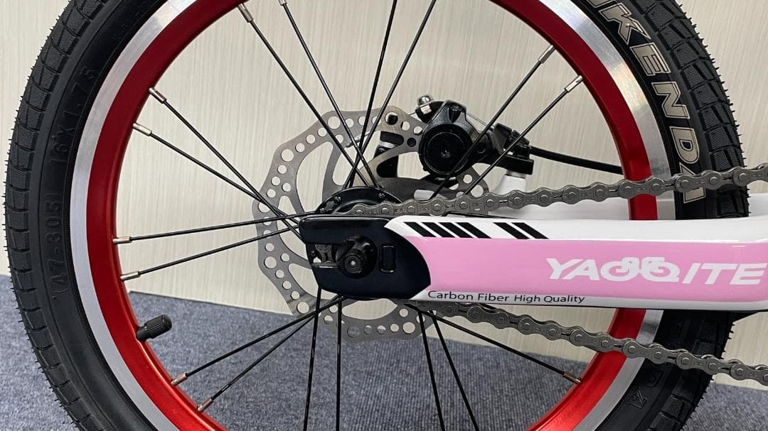 YAOOITE　ディスクブレーキ　カーボン製キッズバイク