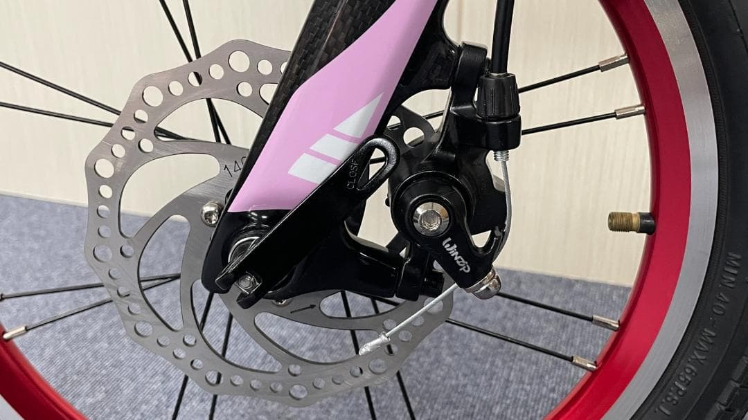 YAOOITE　ディスクブレーキ　カーボン製キッズバイク