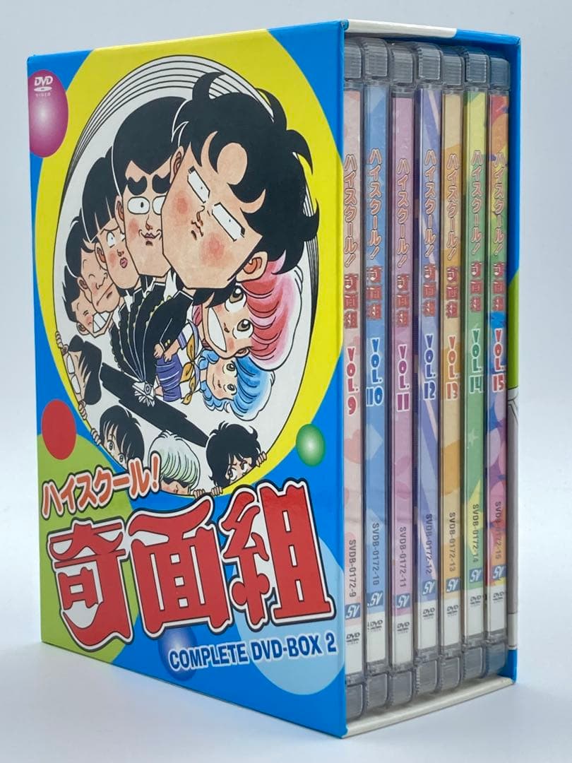 【セット】ハイスクール 奇面組 COMPLETE DVD-BOX 1 2