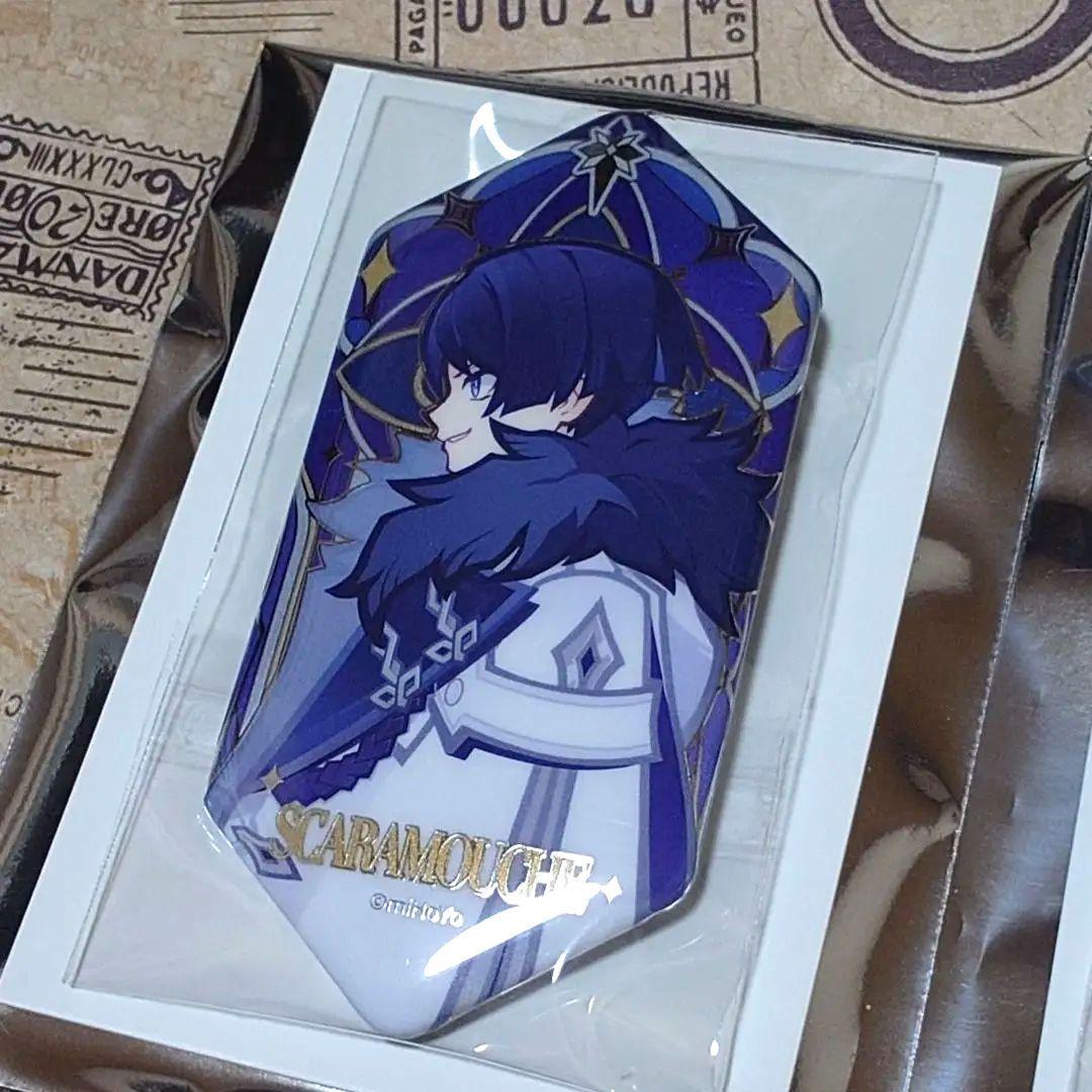 公式正規品 霜痕与权焰 缶バッジ ファデュイ 散兵 スカラマシュ