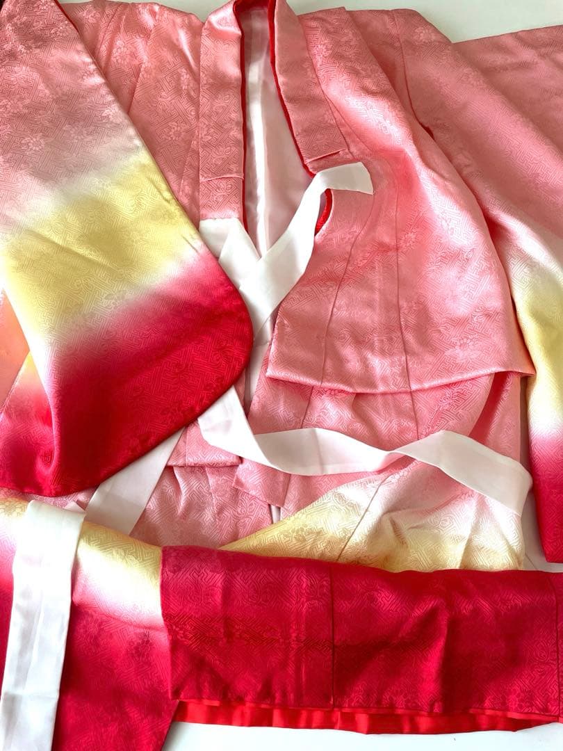 七五三　着物フルセット　3歳　赤