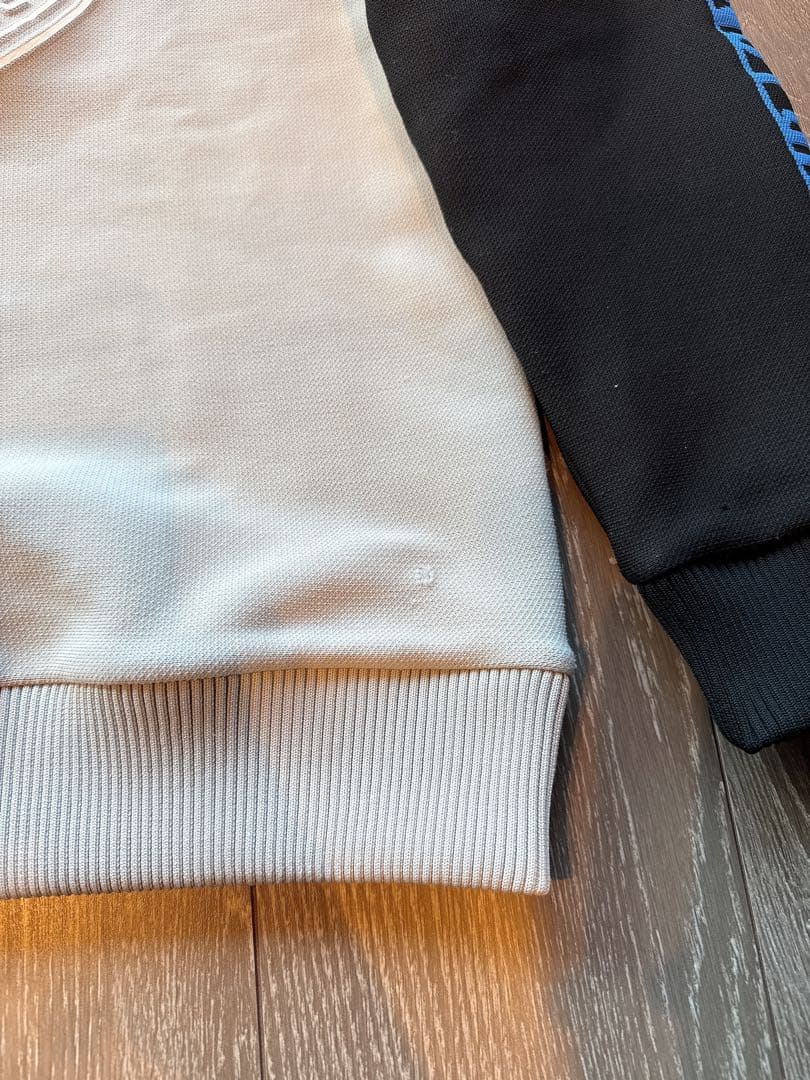 【美品】MARK&LONA スウェット トレーナー グレー ブラック 黒 ニット