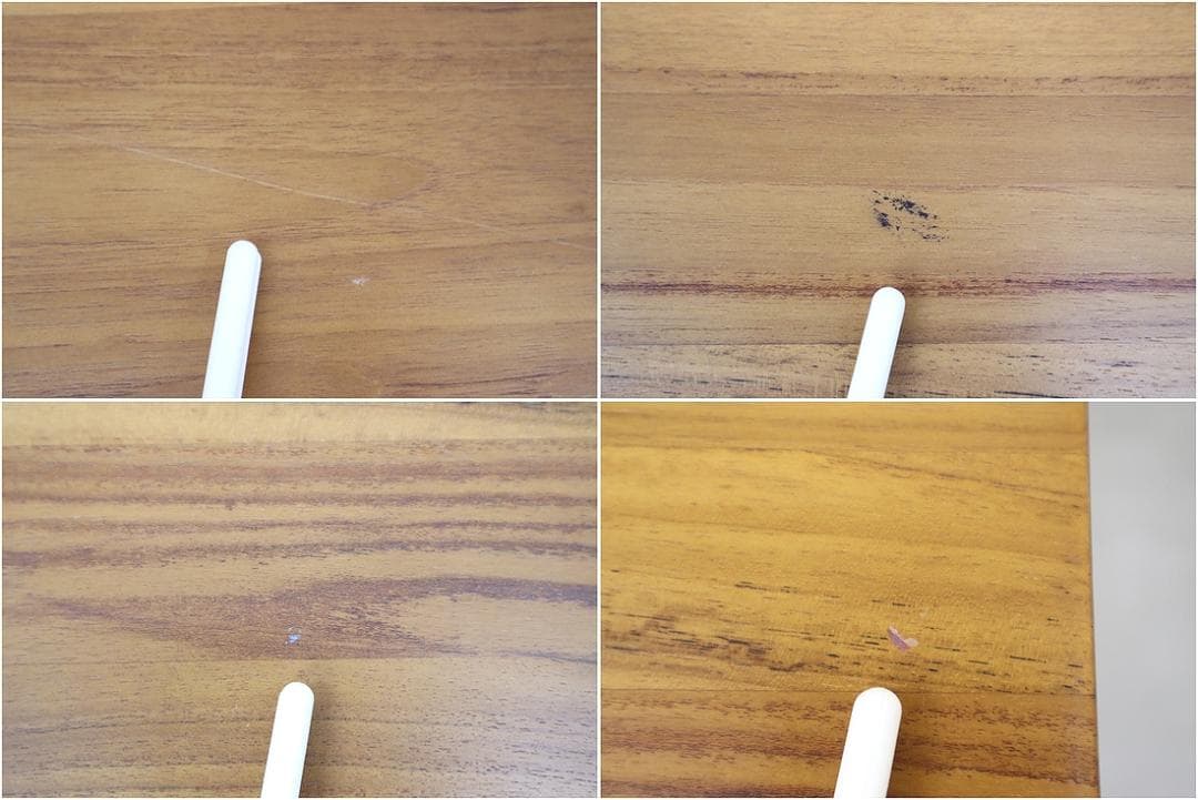 スキャンティーク LOIS ダイニングテーブル 天然木 チーク材 無垢材