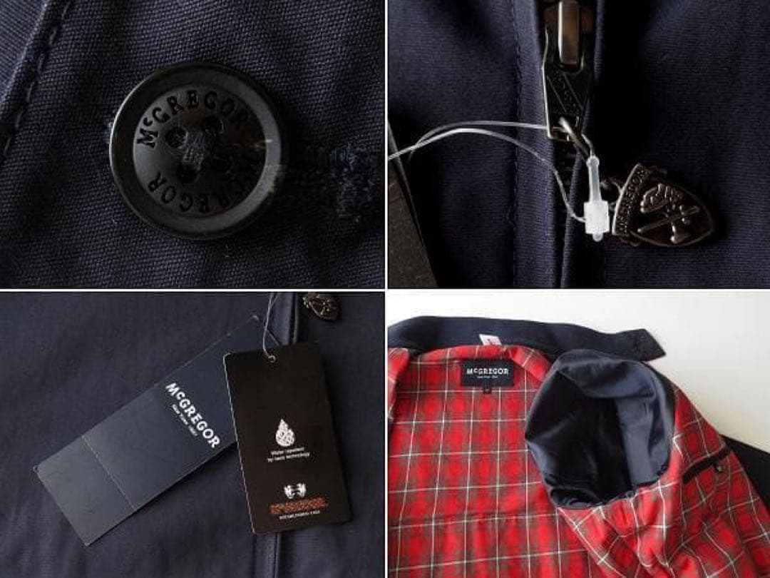 レオノア【未着用】McGregor ネイビー 100年デザインジャンパーL