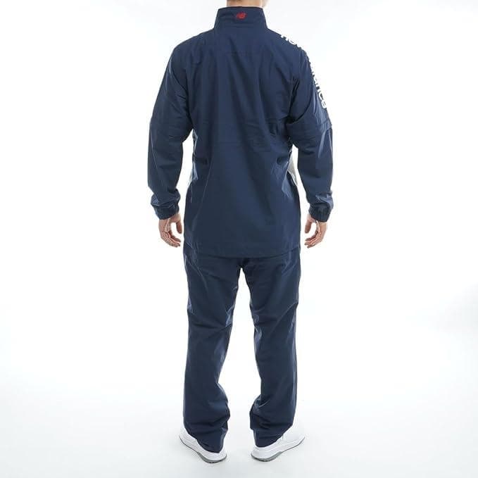 C4新品 6 ニューバランス ゴルフ メンズレインウェア セットアップ 1 上下