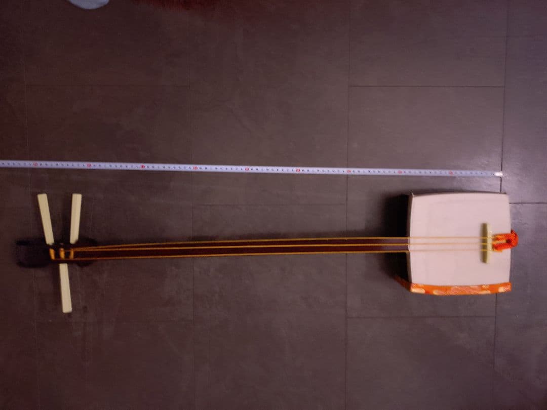 三味線 踊り用 小道具 日本舞踊 藤間流 便利な手作りカバー付