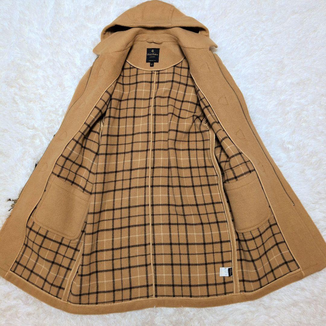 美品】ブルックスブラザーズ☆希少 キャメル100% 2WAY ダッフルコート