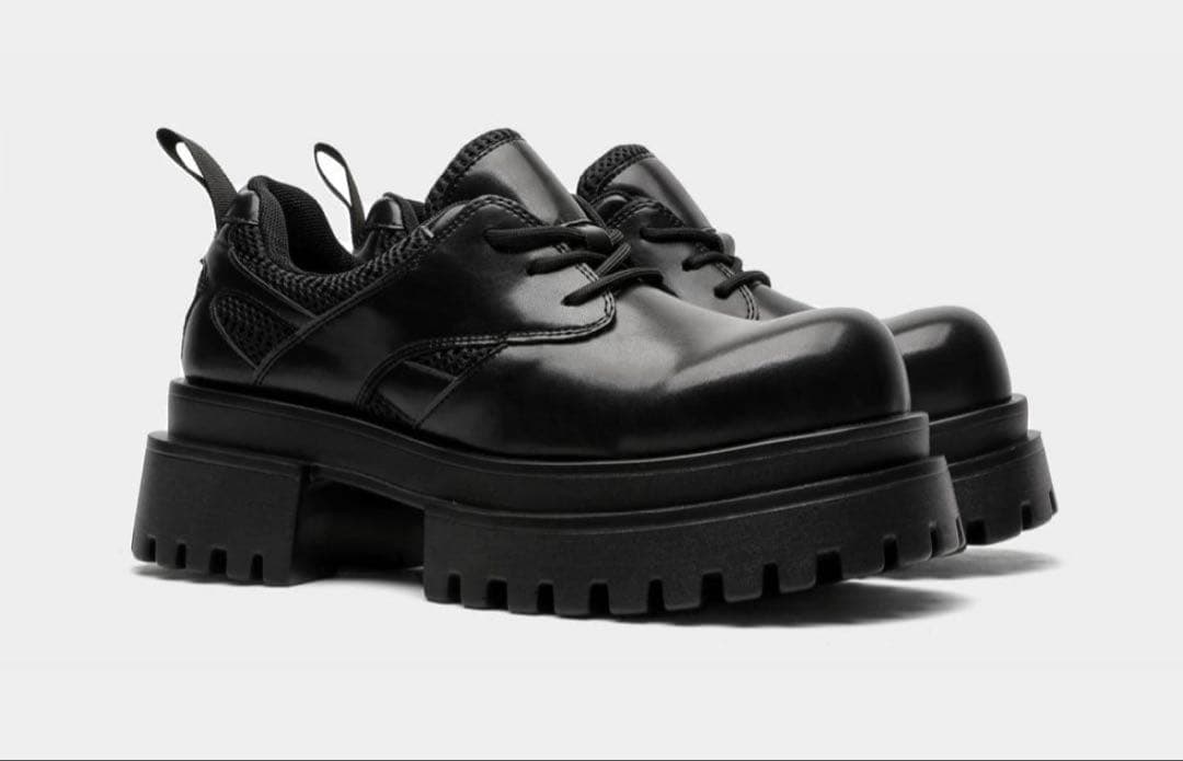 リマジン似 ダービーシューズ 厚底 - メルカリ