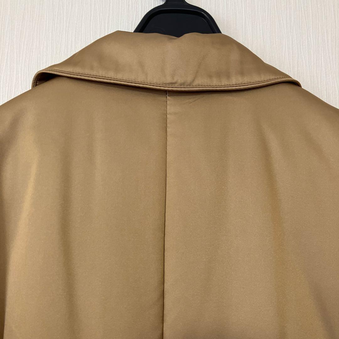 メ*ン様 大きい超美品★Aquascutum フォックスファー付きダウンロングコ