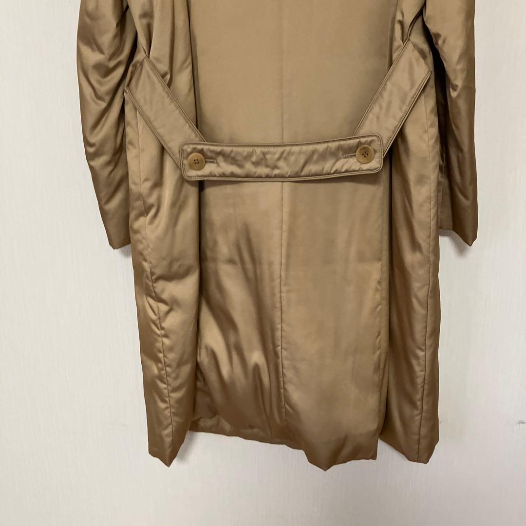 メ*ン様 大きい超美品★Aquascutum フォックスファー付きダウンロングコ