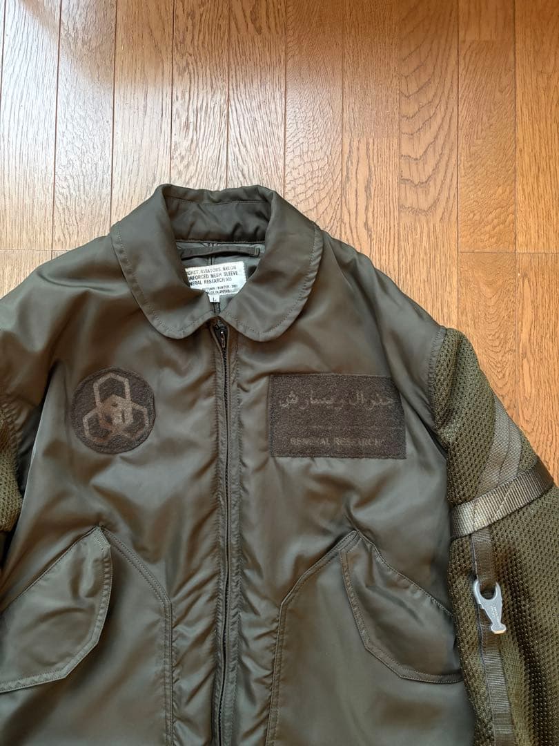 GENERAL RESEARCH フライトジャケット ブルゾン MA-1