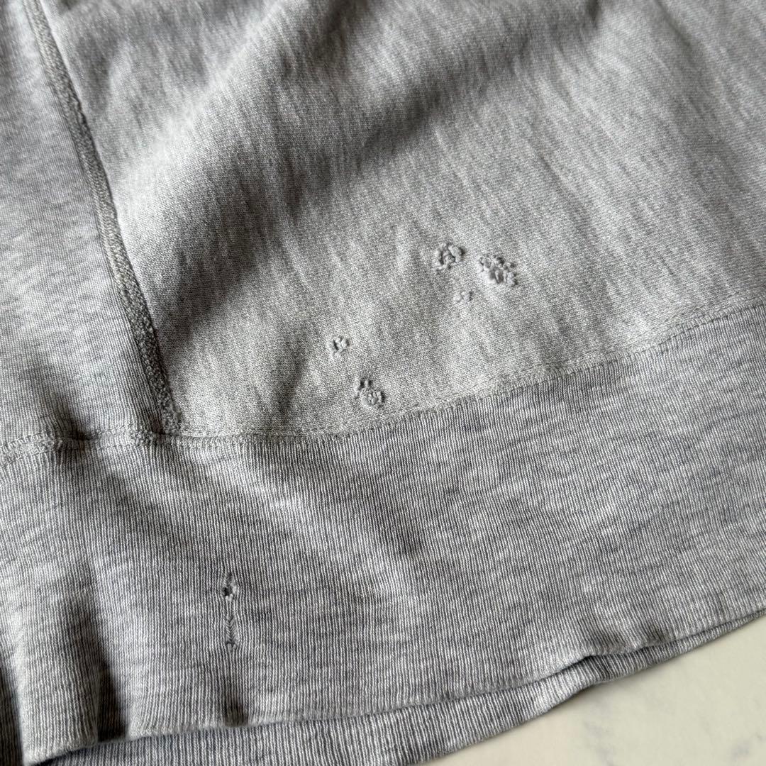 80s トリコタグ 染み込みプリント✨チャンピオン リバースウィーブ グランジ