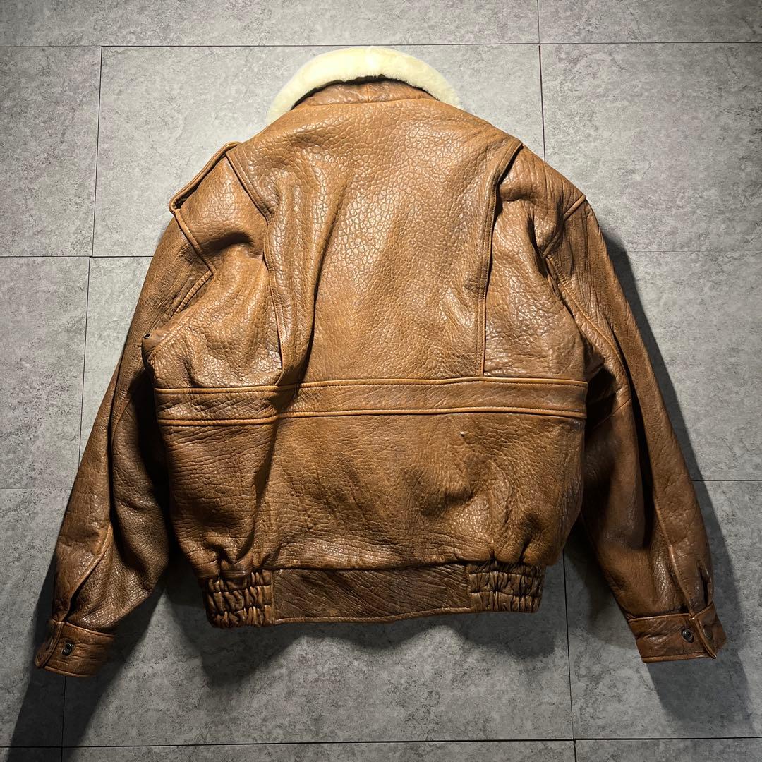 vintage g-1 a-2 レザーフライトジャケット M 送料無料