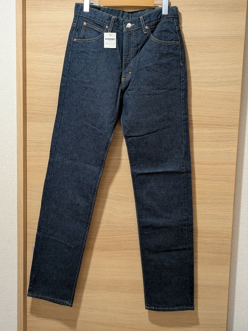 デッドストック 90s LEE 101 濃紺 ストレート デニム コーンデニム